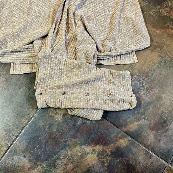 NWT The Jessica By Evy’s Tree Women’s Wrap Open Front Cardigan Small Medium - Picture 11 of 12